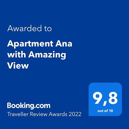 Apartment Ana With Amazing View Пула Экстерьер фото